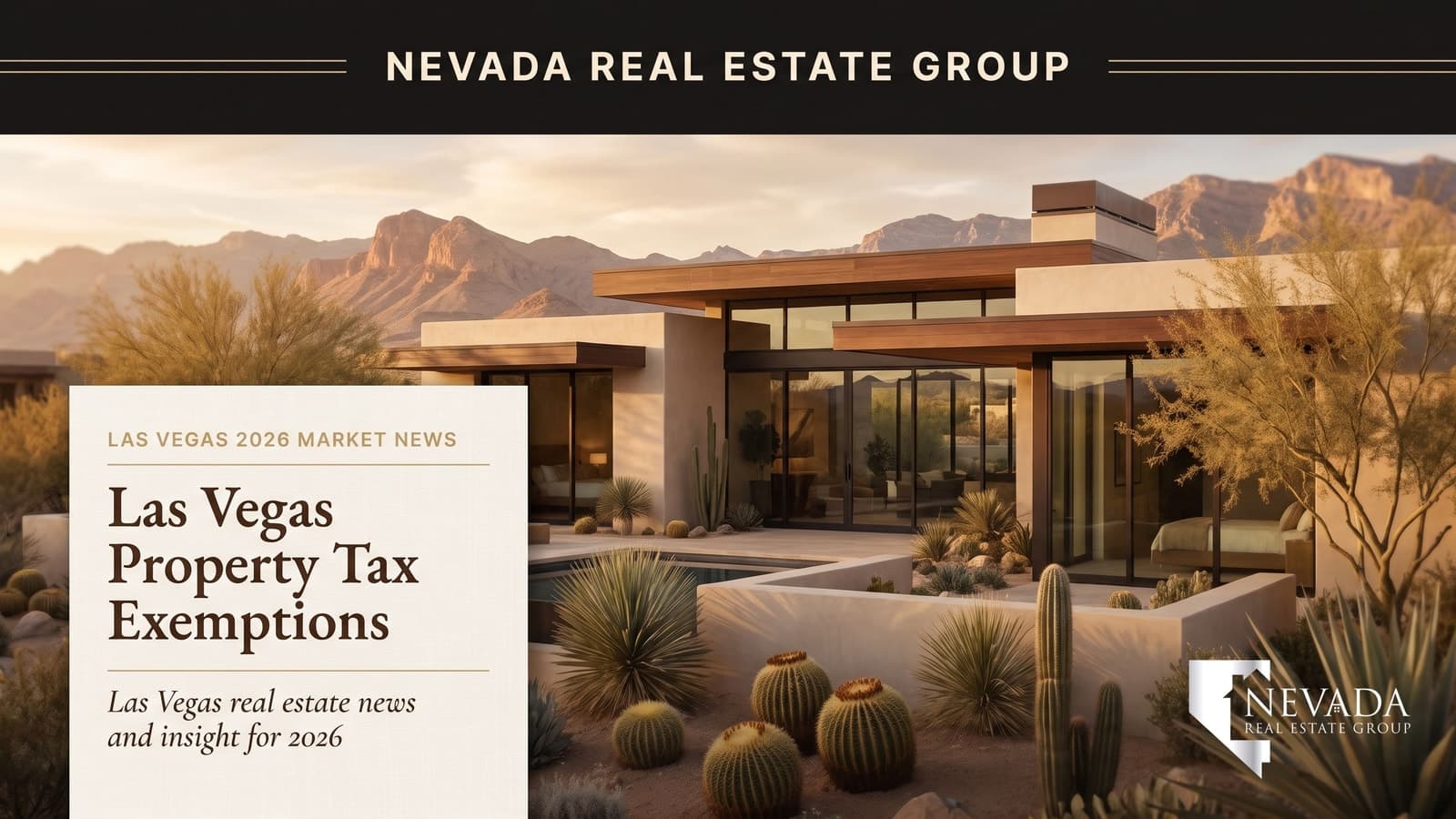 Las Vegas Property Tax Exemptions 2026: How to Lower Your Bill